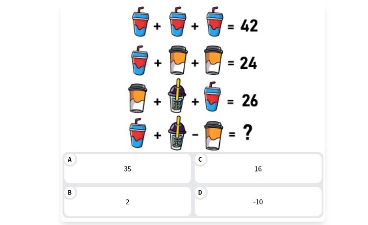 bài test iq tuyển dụng